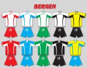 Футболен екип модел Берген