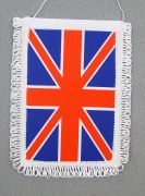 Флагче Великобритания - размер A4, твърдо